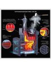 Печь для бани GFS ЗК 18 Ураган