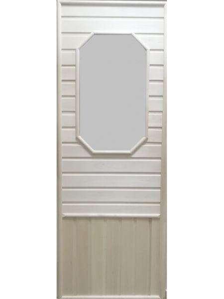 Дверь для бани Doorwood со стеклом 185х75 без петель DW00008